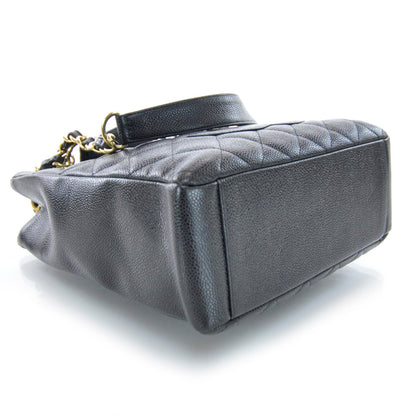 Chanel Caviar Petit Shopping Tote PST Black 4 of 8