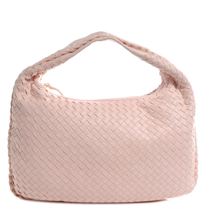 Bottega Veneta Nappa Intrecciato Medium Hobo Magnolia 1 of 8