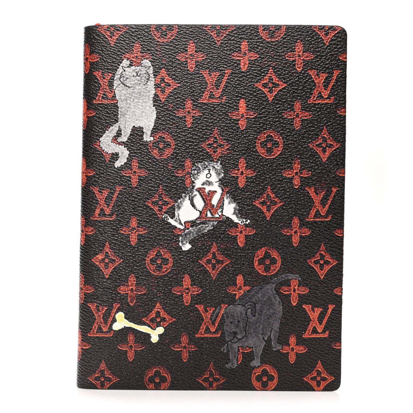 Catogram Clemence Notebook MM Marron