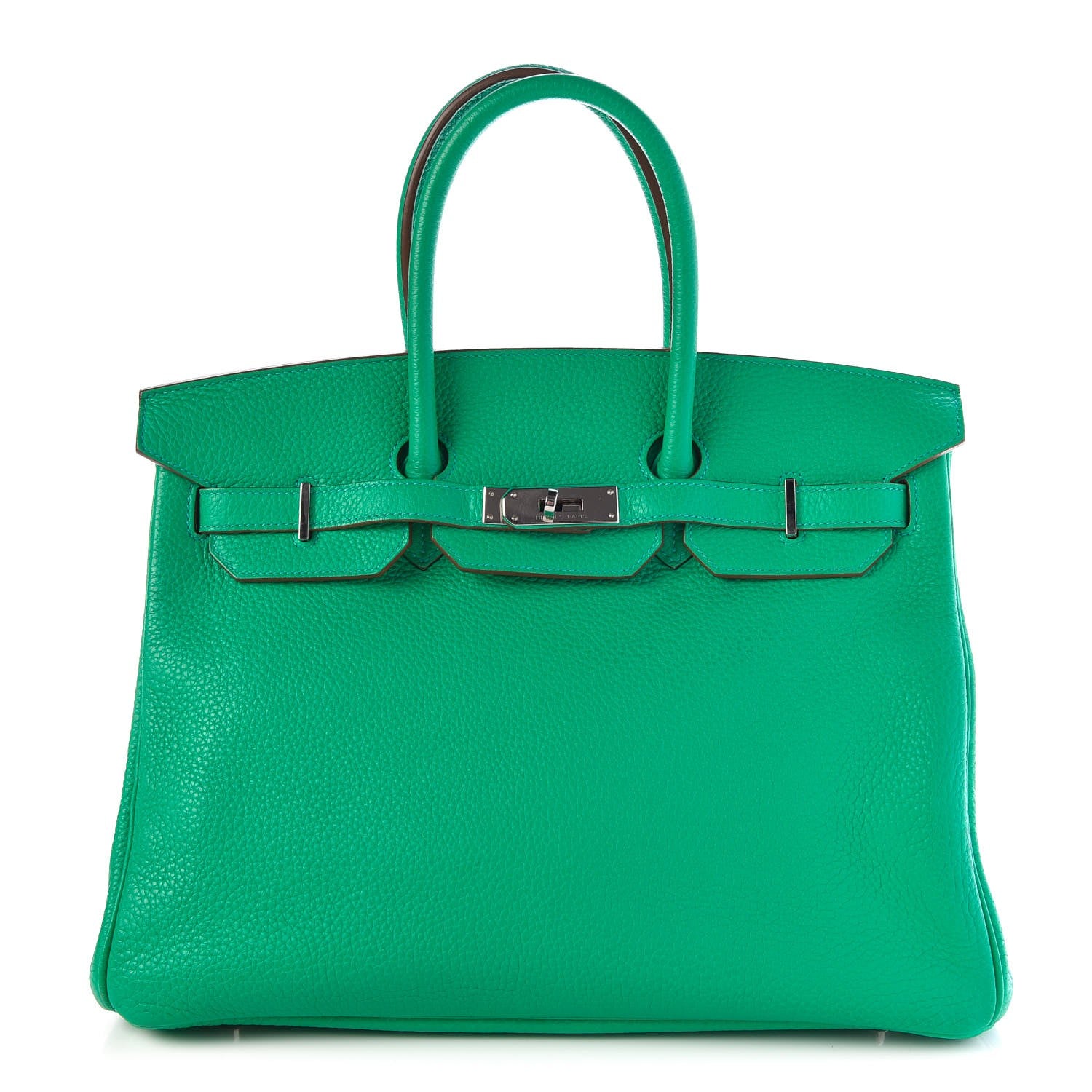 Hermes Taurillon Clemence Birkin 35 Menthe 1 of 7
