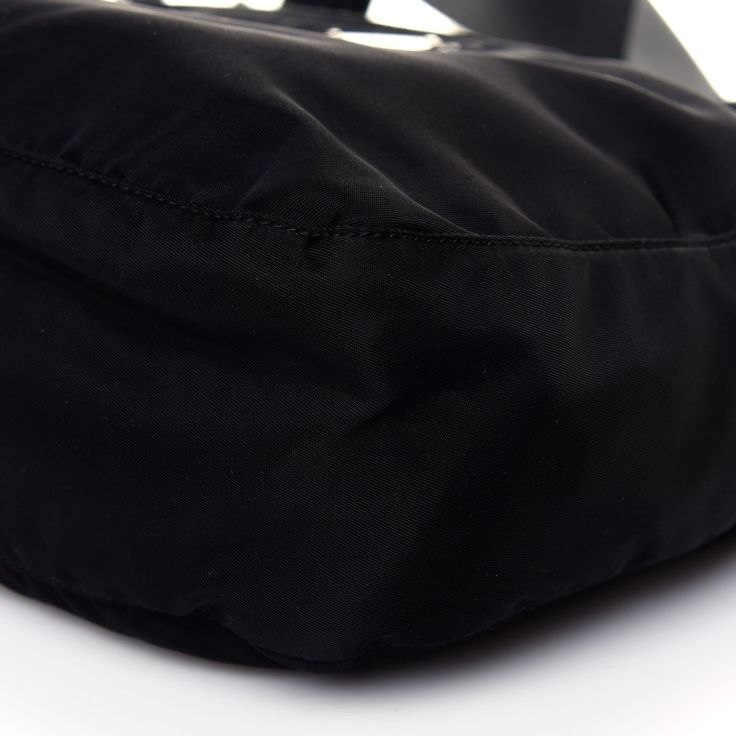 Prada Nylon Vela Messenger Bag Black 9 of 10