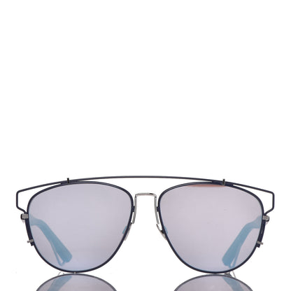 Christian Dior Technologic Sunglasses Blue Matte Black 3 of 9