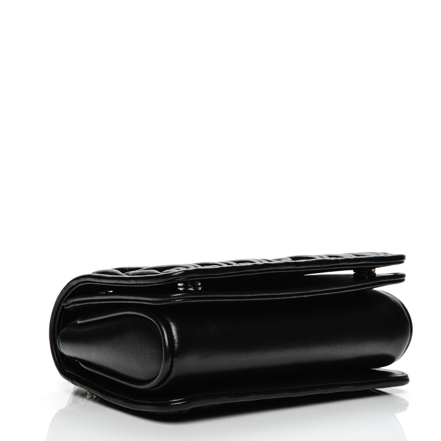Nappa Matelasse Club Shoulder Bag Nero Black