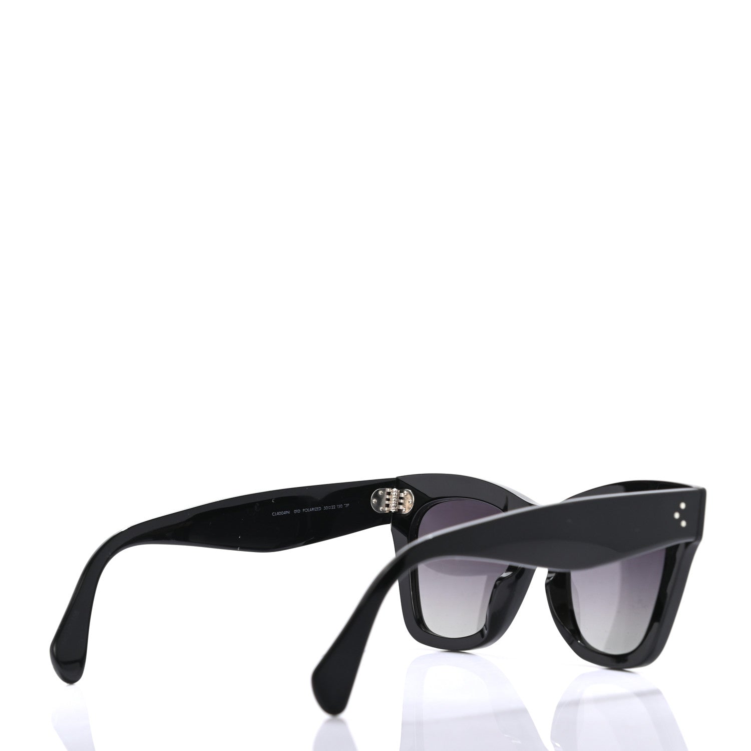Celine Polarized Sunglasses CL4004IN Black 4 of 6