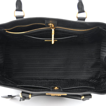 Prada Saffiano Lux Large Tote Black 5 of 11