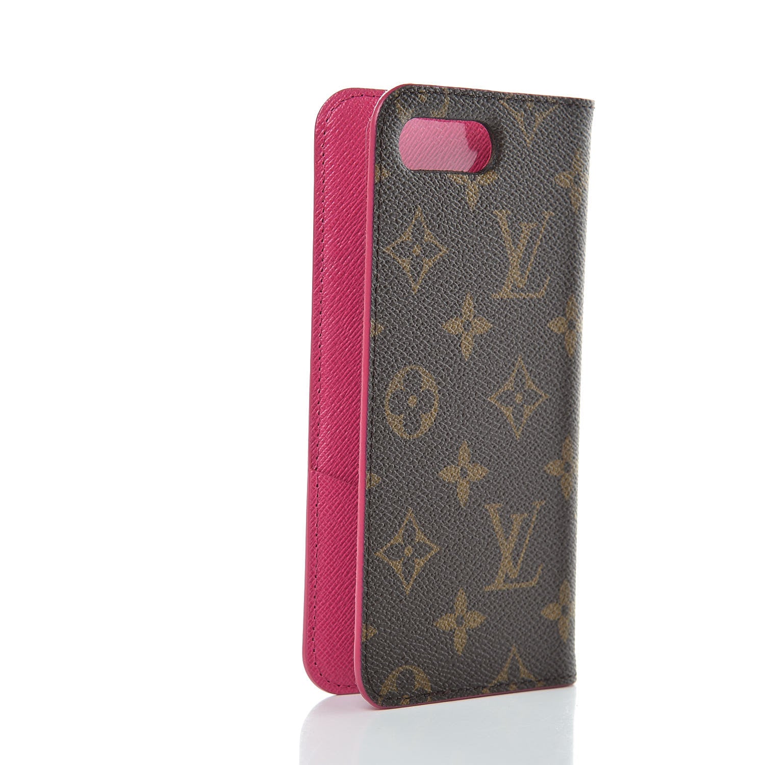 Louis Vuitton Monogram iPhone 7/8 Plus Folio Case Rose Pop 3 of 7