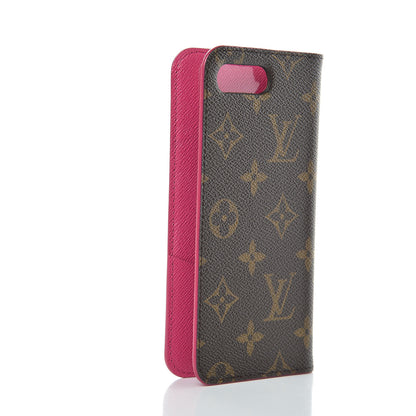 Louis Vuitton Monogram iPhone 7/8 Plus Folio Case Rose Pop 3 of 7