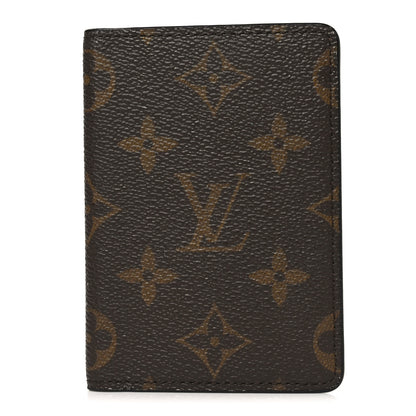 Louis Vuitton Monogram Pocket Organizer Card Holder NM 1 of 6