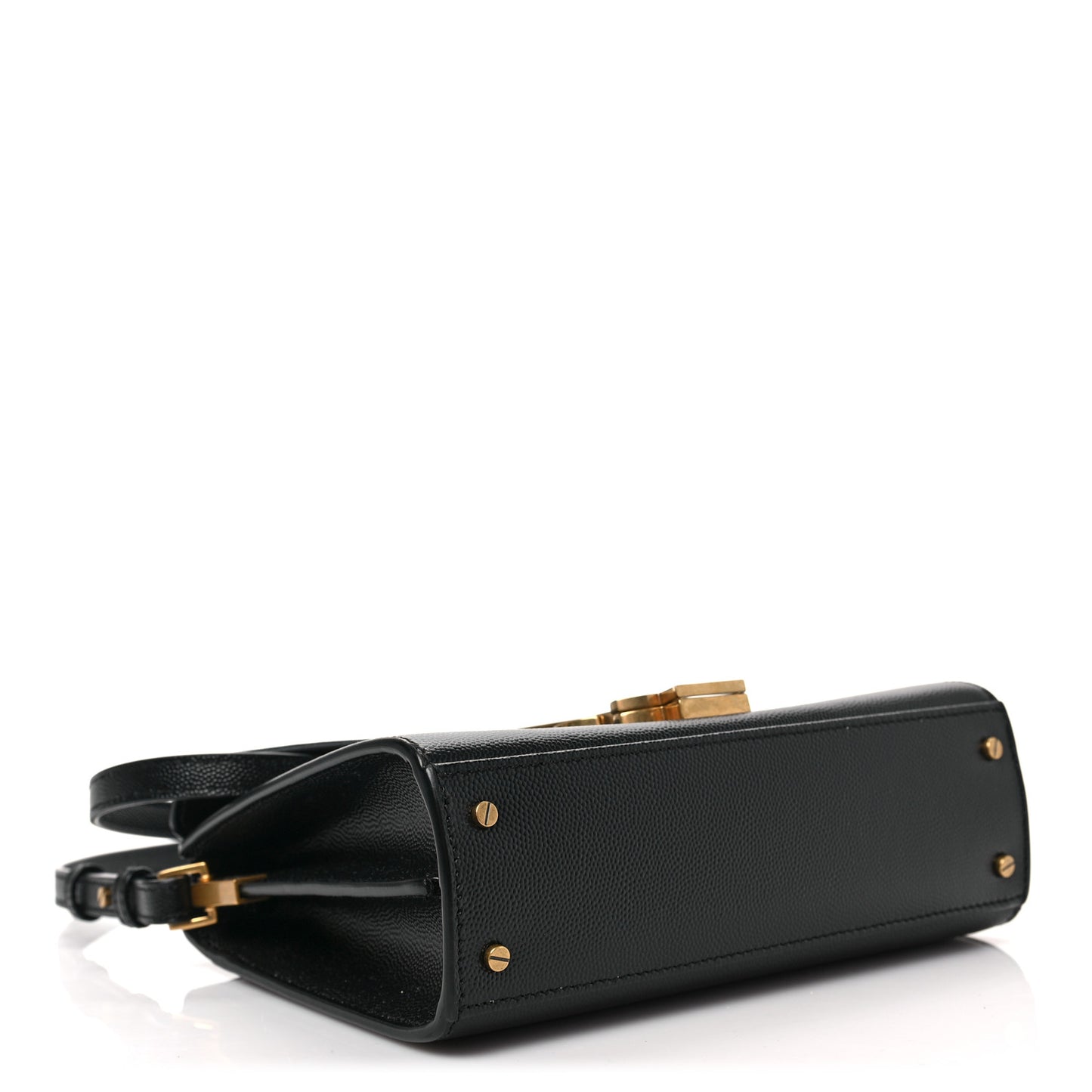 Grain de Poudre Mini Classic Monogram Cassandra Top Handle Black