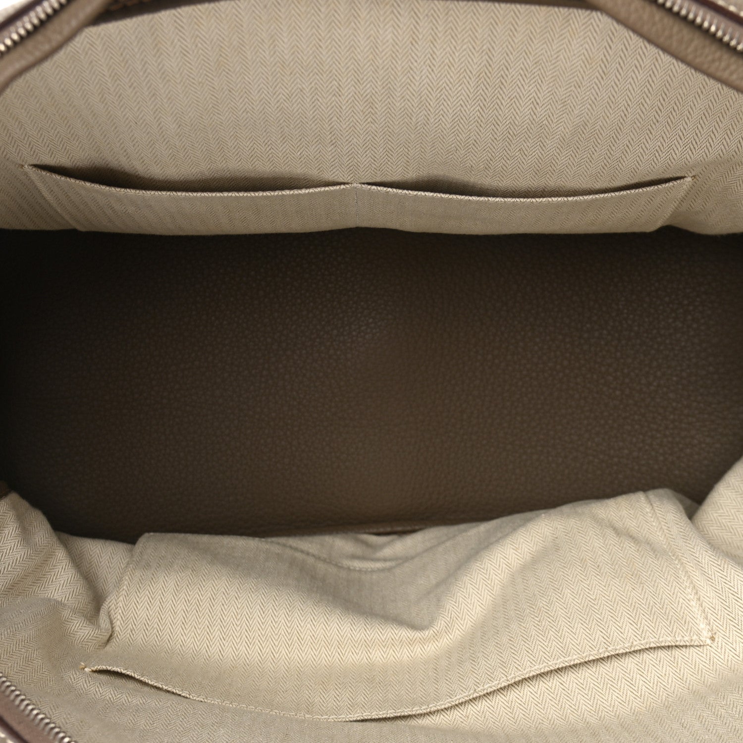 Hermes Taurillon Clemence Steve 45 Etoupe 5 of 11