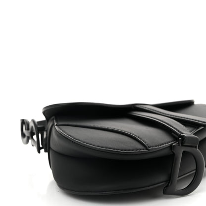 Christian Dior Ultra Matte Calfskin Mini Saddle Bag Black 9 of 10