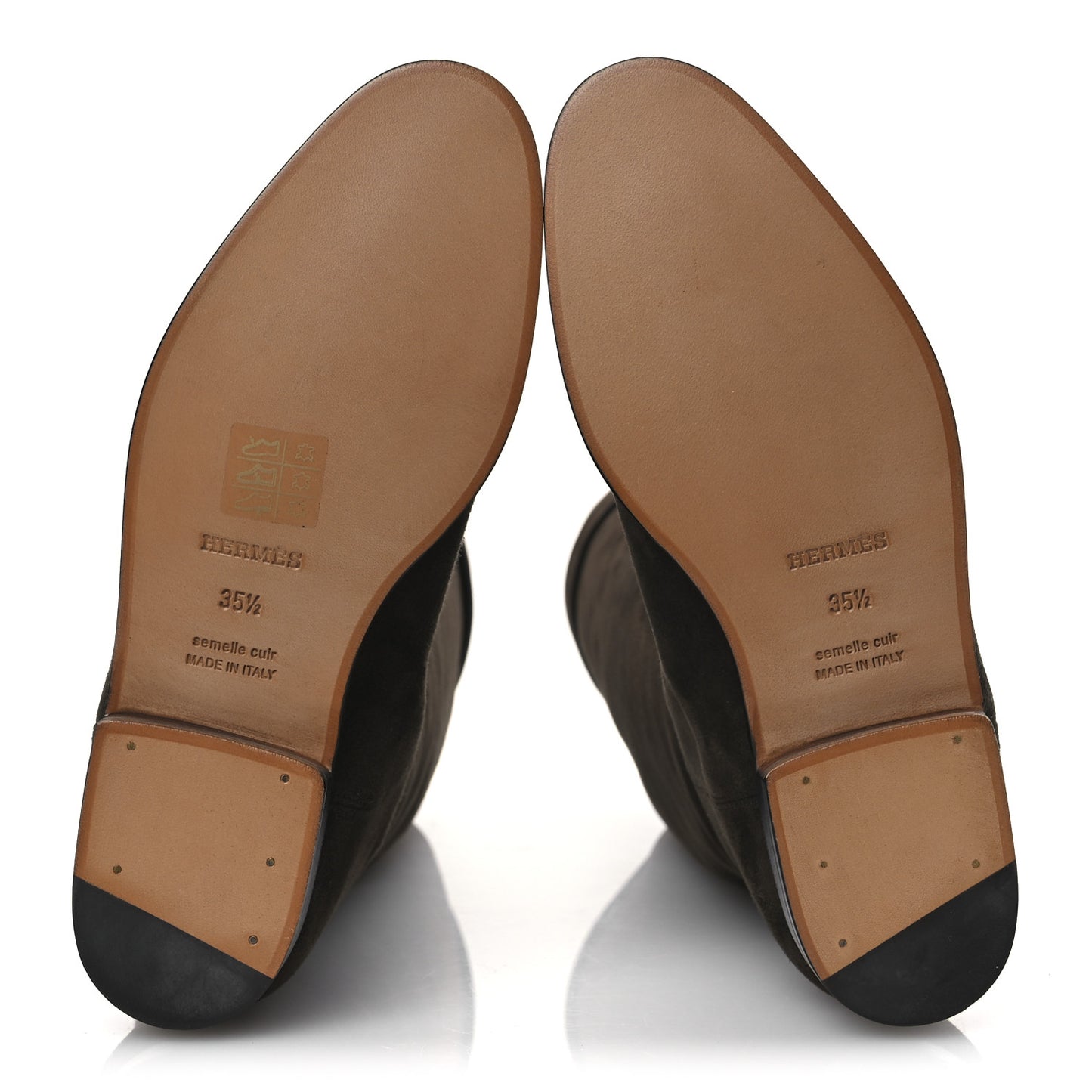 Suede Kelly Jumping Boots 35.5 Ecorce