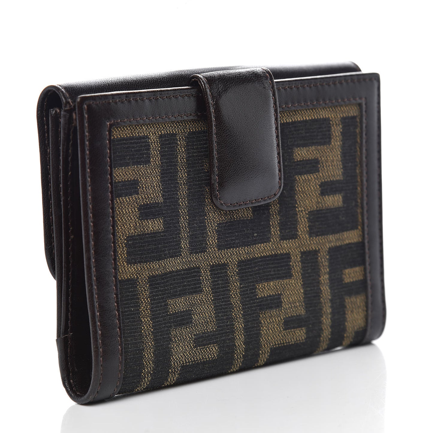 Zucca Compact Wallet Tobacco