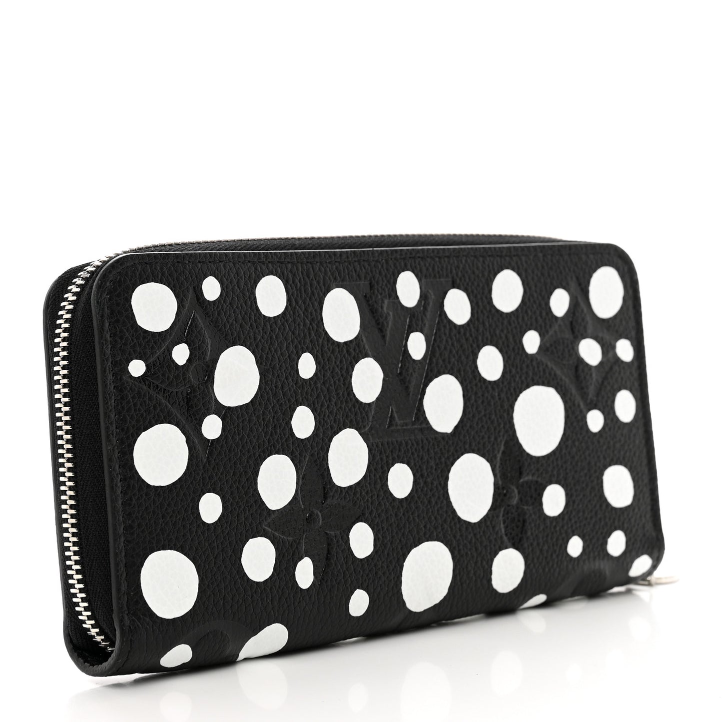 LV X YK Empreinte Zippy Wallet Black White