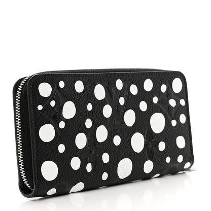 Louis Vuitton LV X YK Empreinte Zippy Wallet Black White 3 of 9