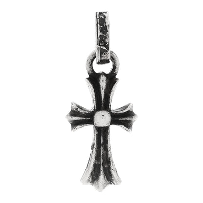 Chrome Hearts Sterling Silver Baby Fat Cross Single Earring 1 of 5