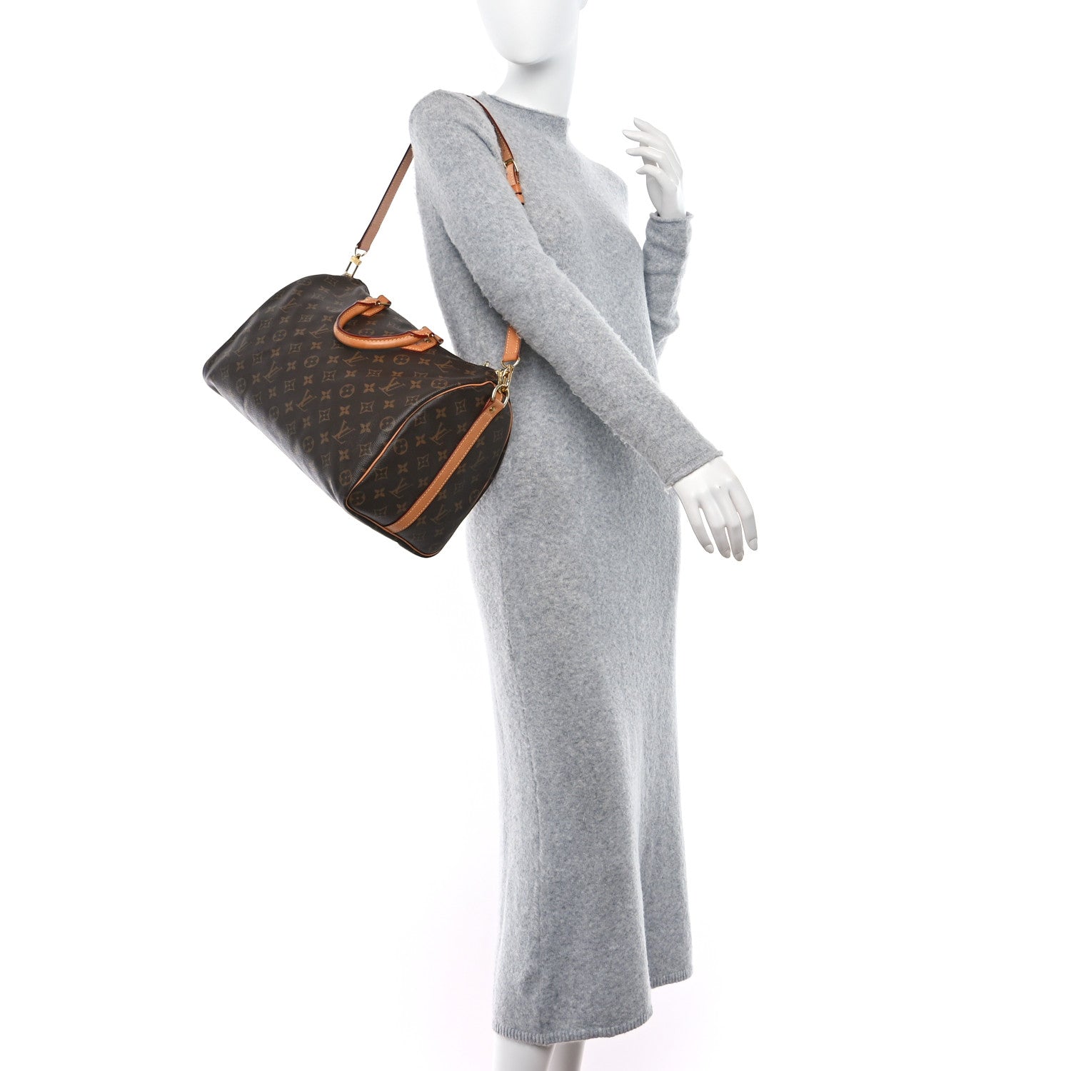 Louis Vuitton Monogram Speedy Bandouliere 35 2 of 15