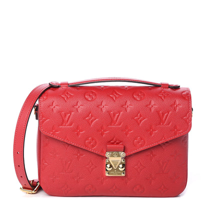 Louis Vuitton Empreinte Pochette Metis Scarlet 1 of 8