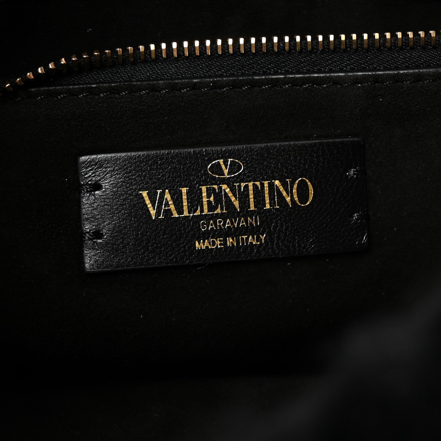 Valentino Garavani Cashmere Knit Large Roman Stud Shoulder Bag Black 6 of 9