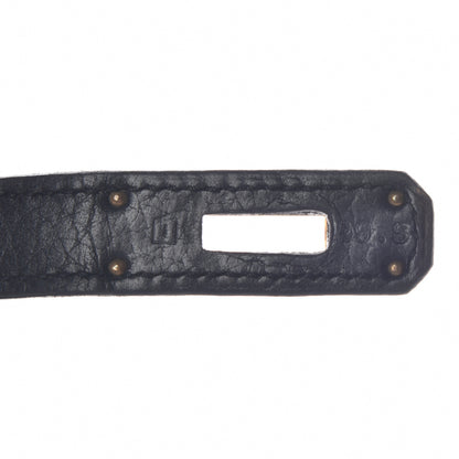 Hermes Taurillon Clemence Birkin 35 Black 25 of 42