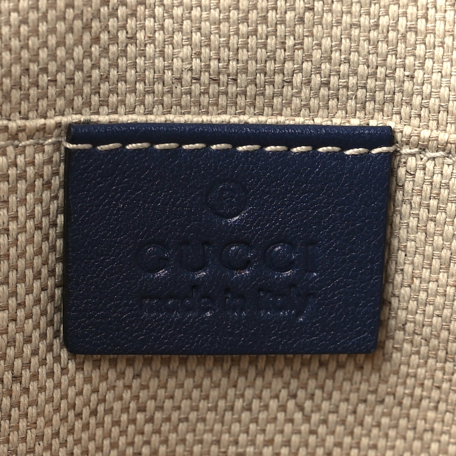 Gucci Snakeskin Tassel Clutch Blue Yellow 6 of 10