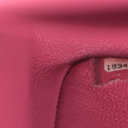 Chanel Patent Quilted Jumbo Double Flap Pink 7 of 13