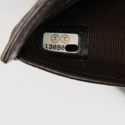 Chanel Metallic Lambskin Quilted Large Flap Wallet Bronze 8 of 8