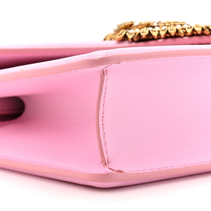 Dolce & Gabbana Smooth Calfskin Small Devotion Envelope Top Handle Bag Candy 9 of 11