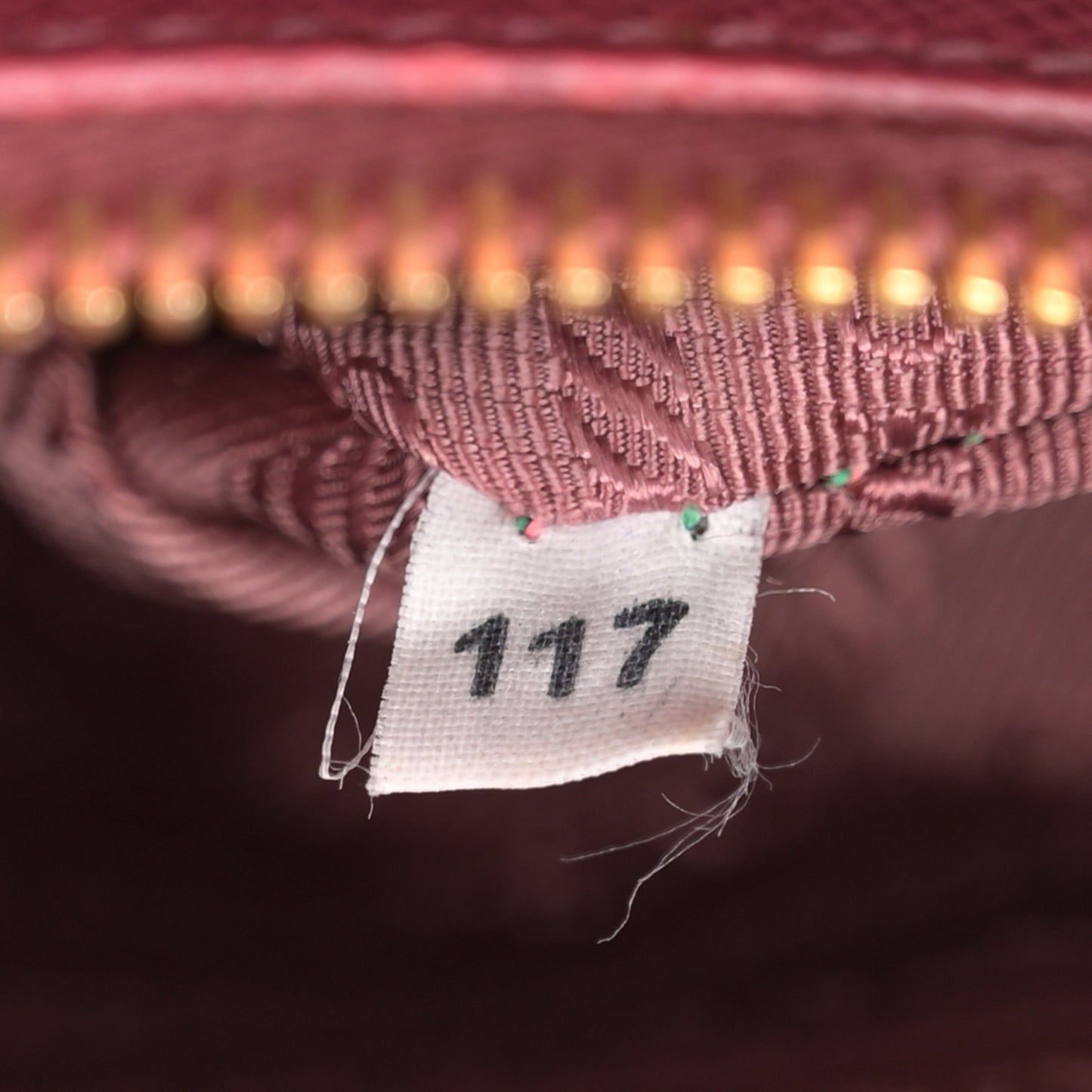 Saffiano Mini Galleria Double Zip Tote Peonia
