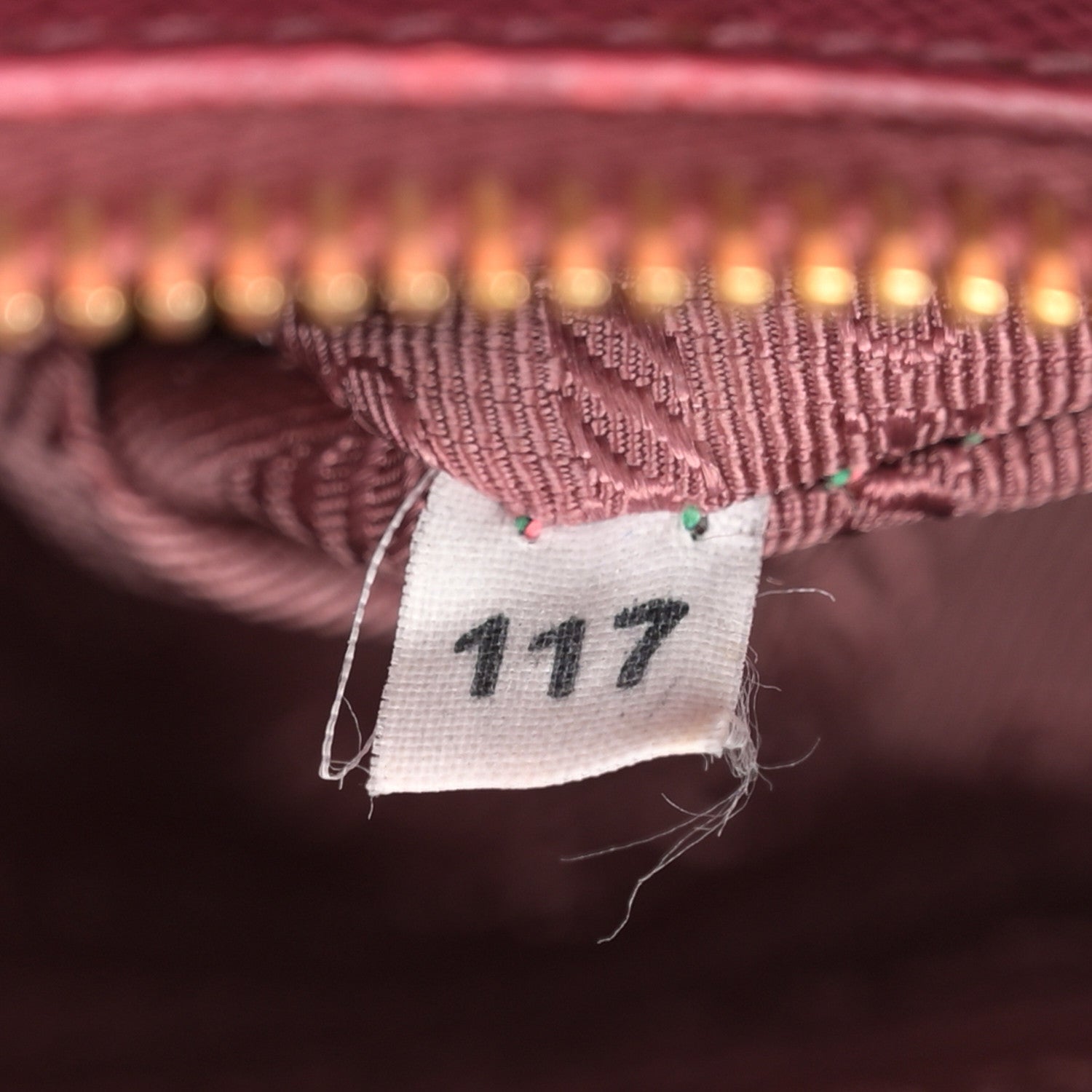 Prada Saffiano Mini Galleria Double Zip Tote Peonia 7 of 12