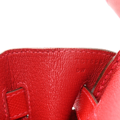 Hermes Epsom Birkin 30 Rouge Casaque 7 of 14