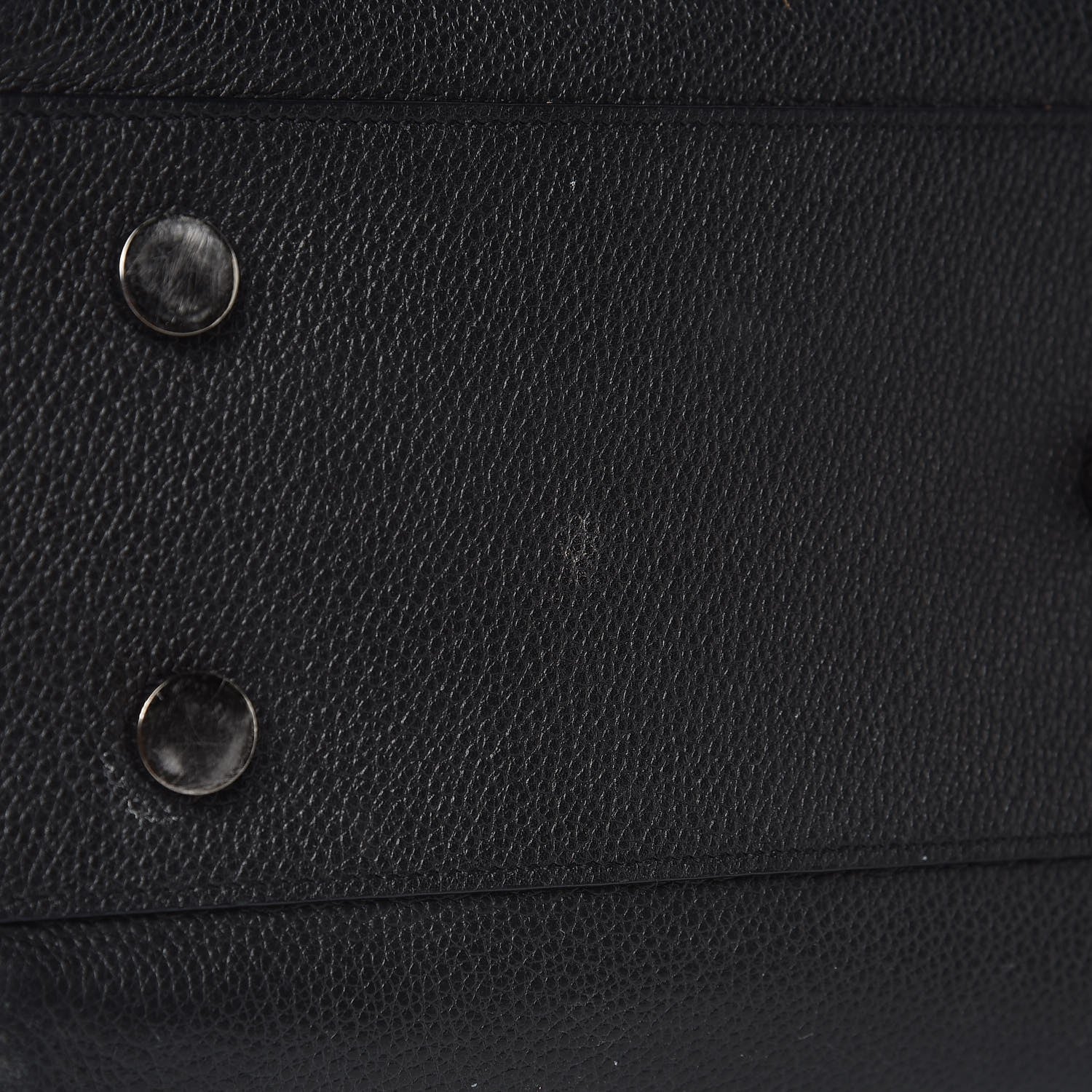 Saint Laurent Grained Calfskin Small Cabas Rive Gauche Black 12 of 15
