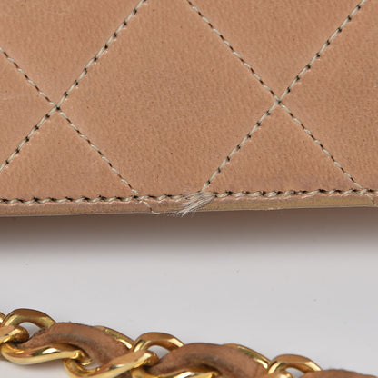 Chanel Lambskin Quilted Mini Flap Beige 12 of 12