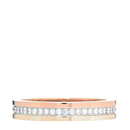 Cartier 18K White Yellow Pink Gold Diamond 3.5mm Vendome Louis Cartier Wedding Band Ring 49 5 6 of 12