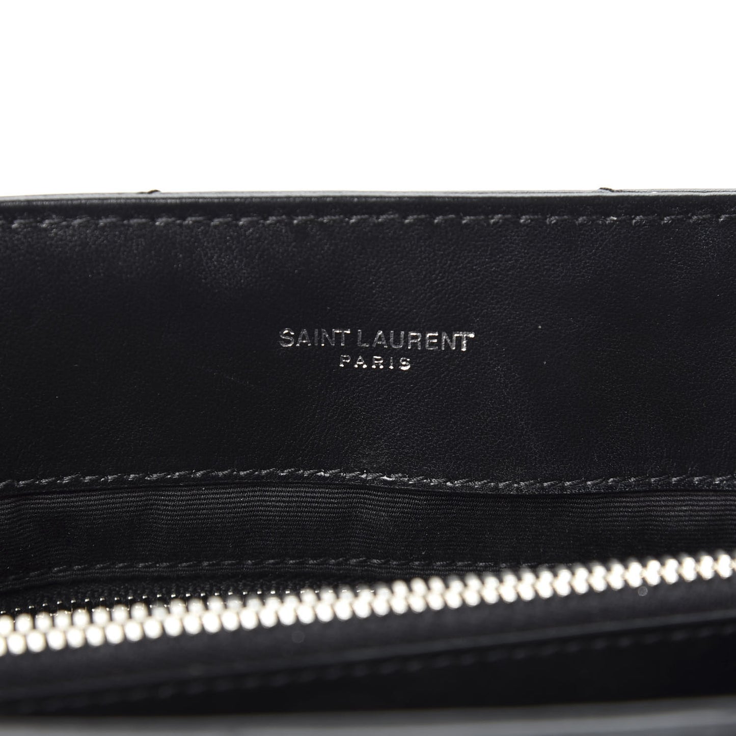 Calfskin Y Quilted Monogram Medium Loulou Chain Satchel Black