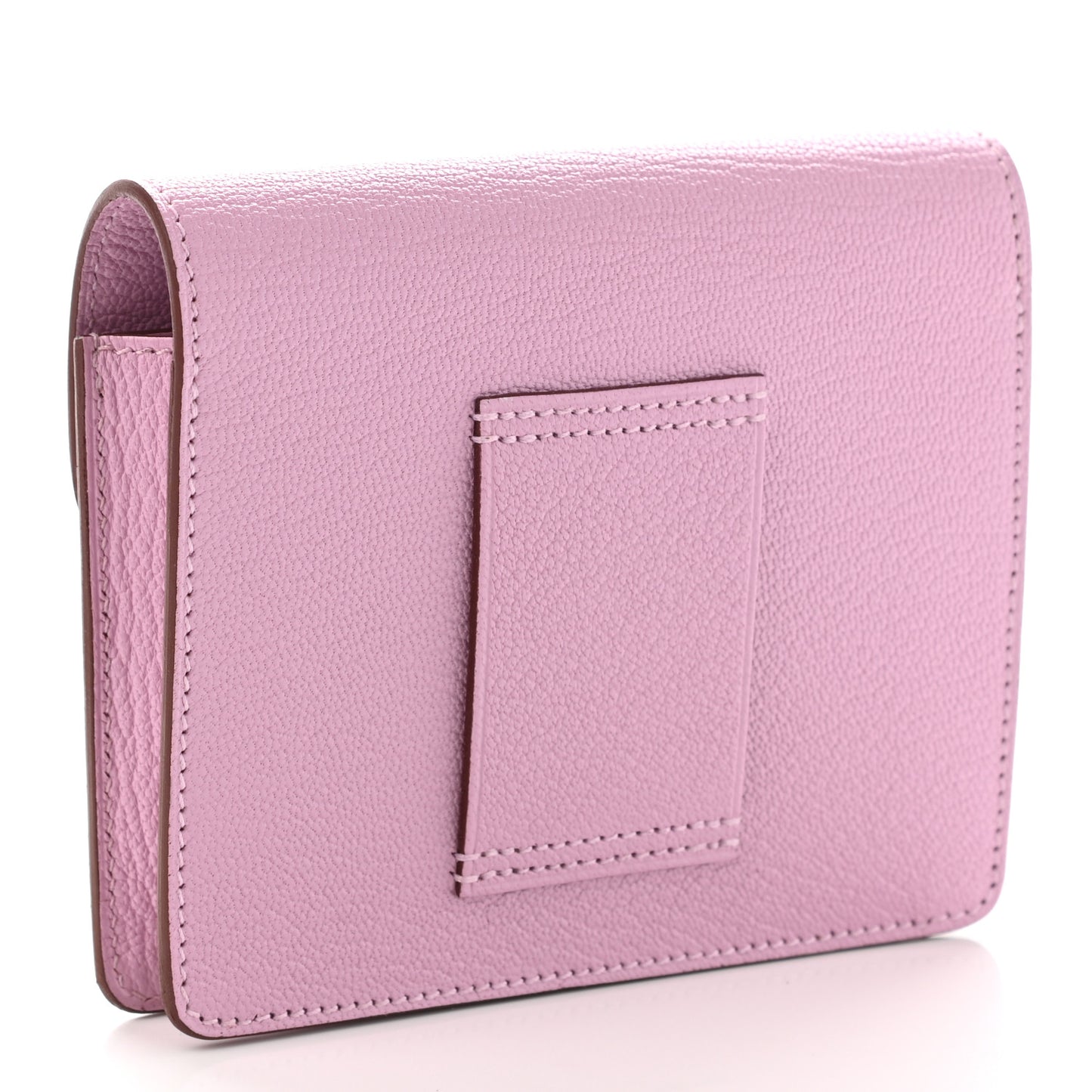 Chevre Mysore Roulis Slim Wallet Mauve Sylvestre