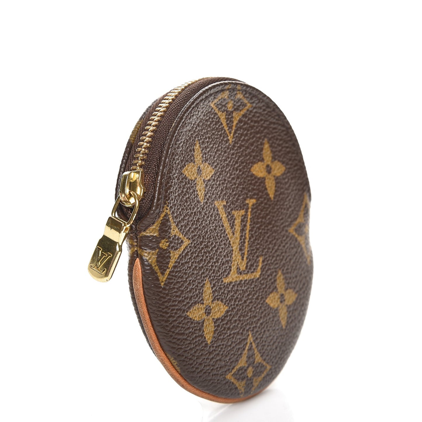 Monogram Round Coin Purse