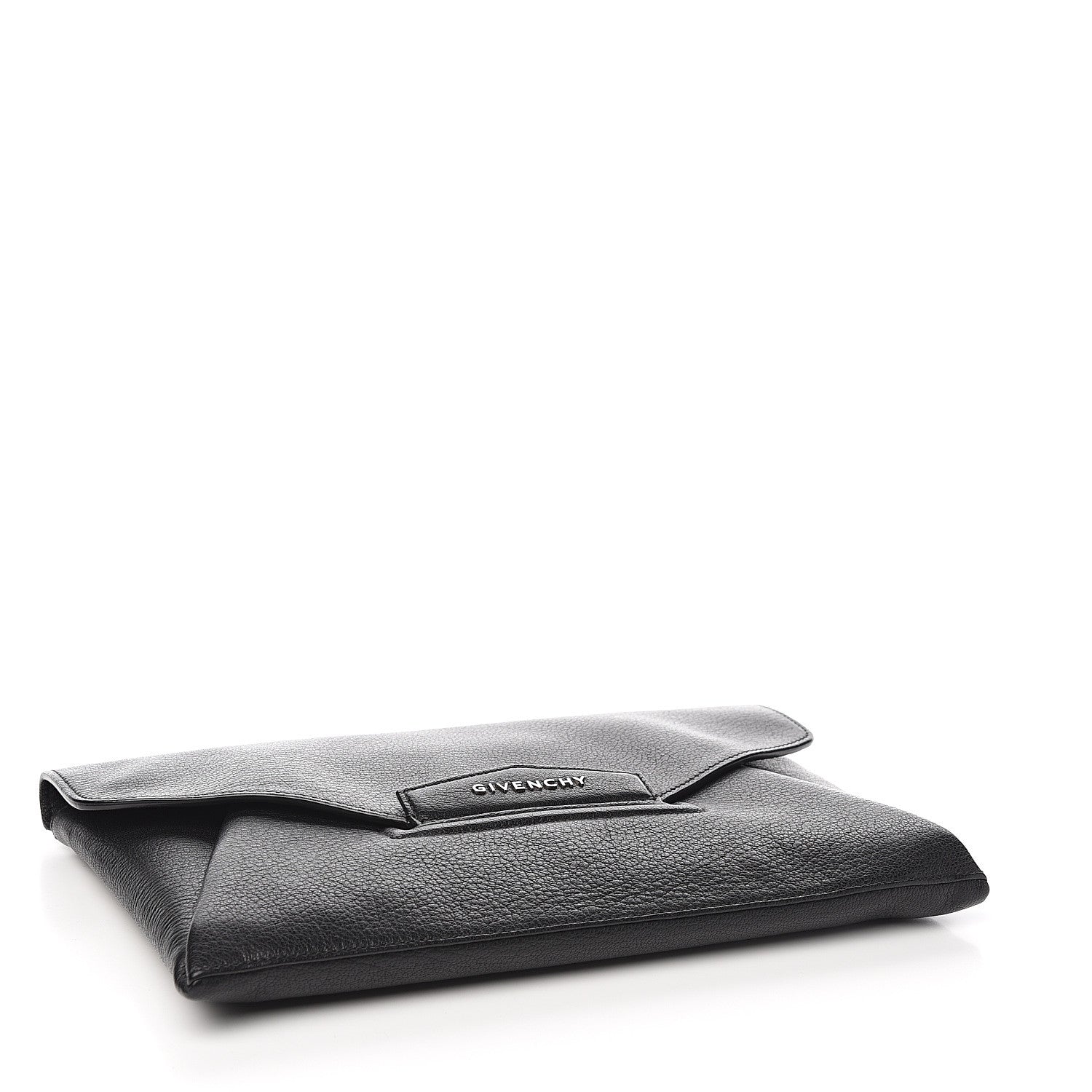 Givenchy Sugar Goatskin Medium Antigona Envelope Clutch Black 3 of 9