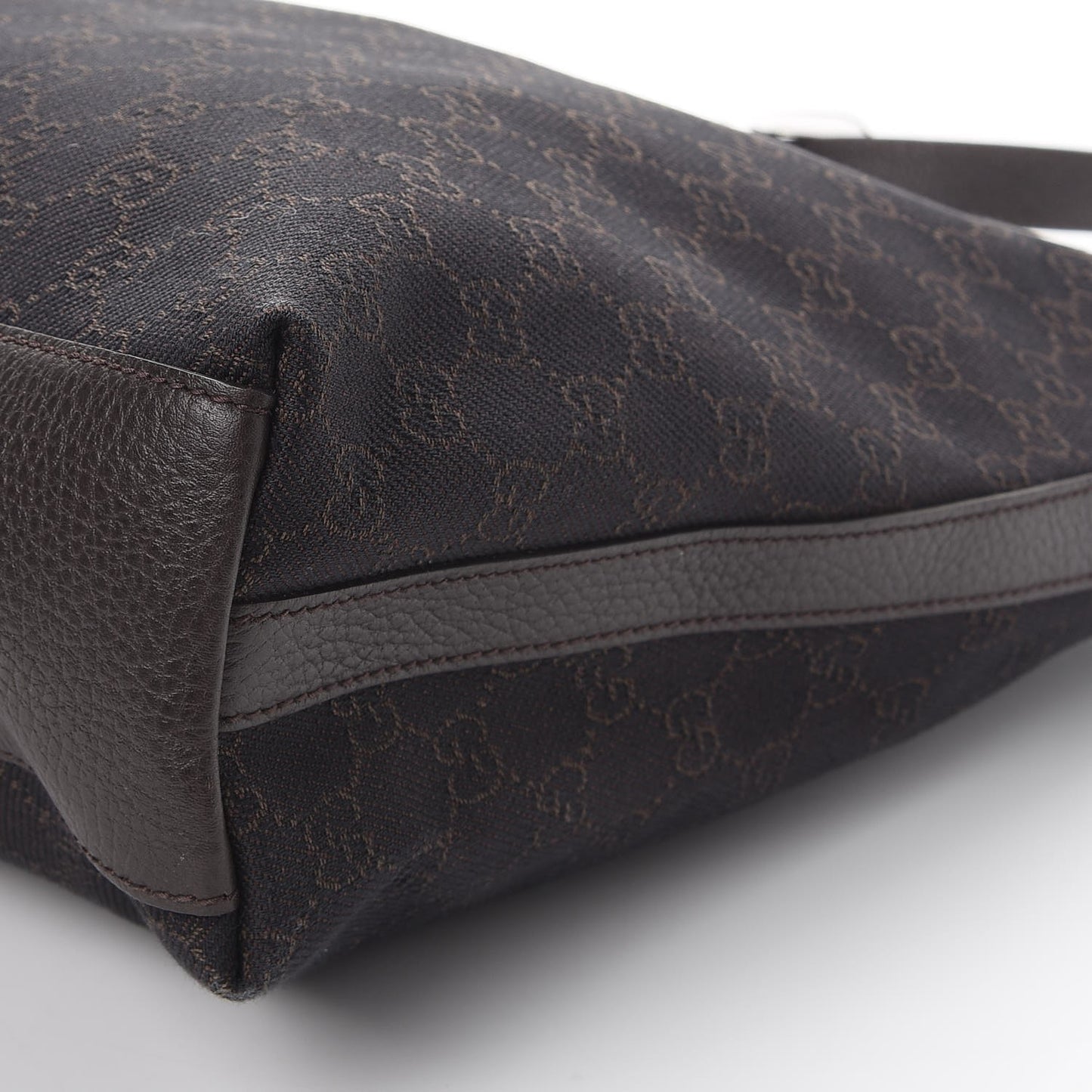 Monogram Hobo Dark Brown