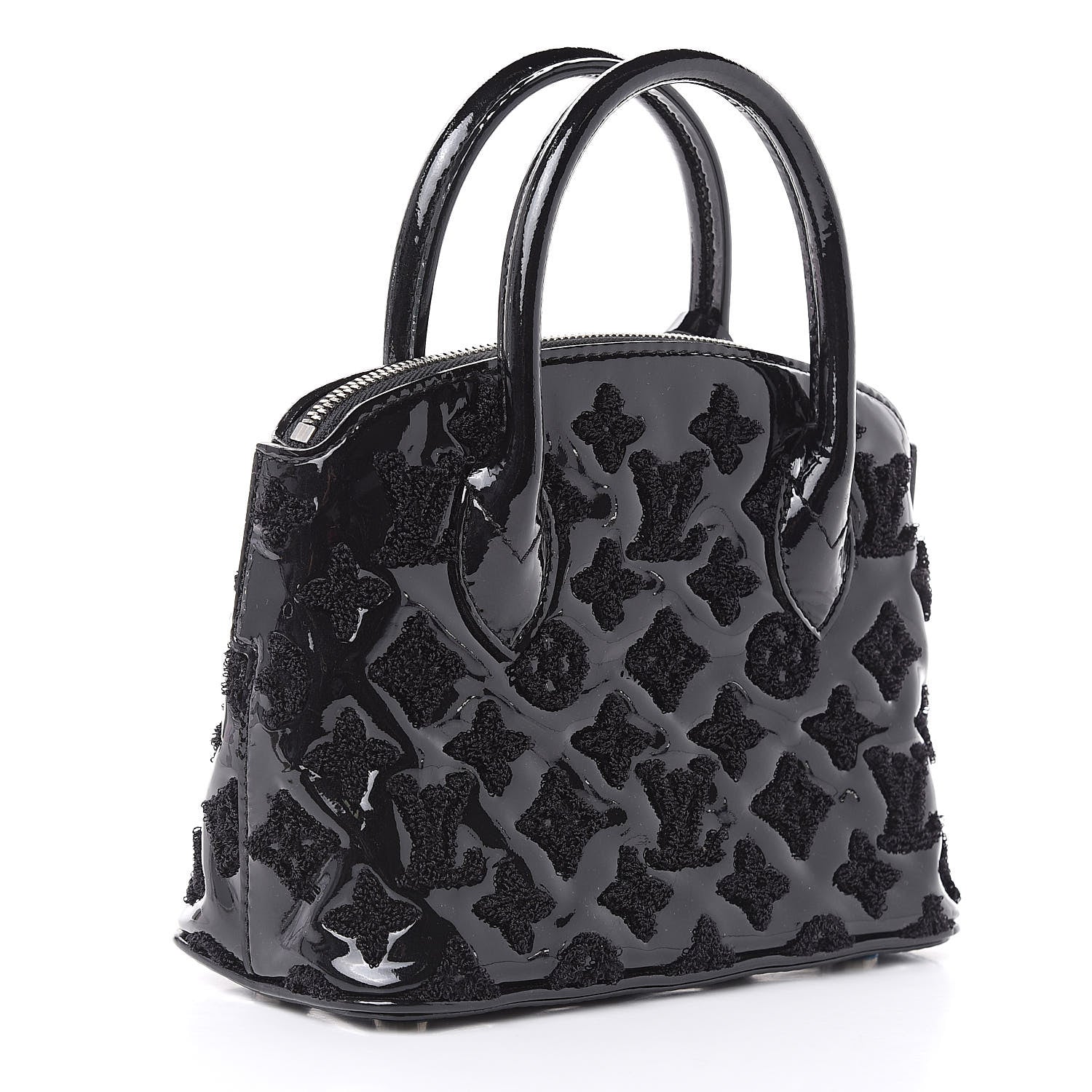 Louis Vuitton Patent Fascination Lockit BB Black 3 of 9