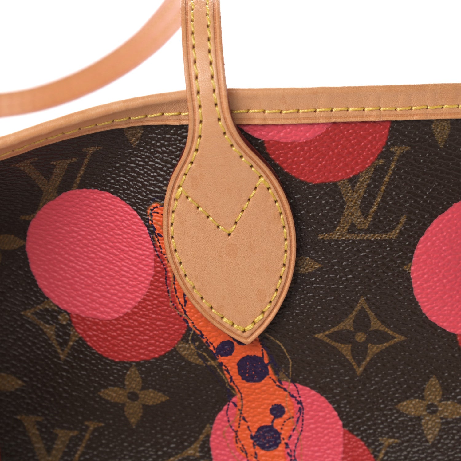 Louis Vuitton Monogram Ramages Neverfull MM 12 of 15