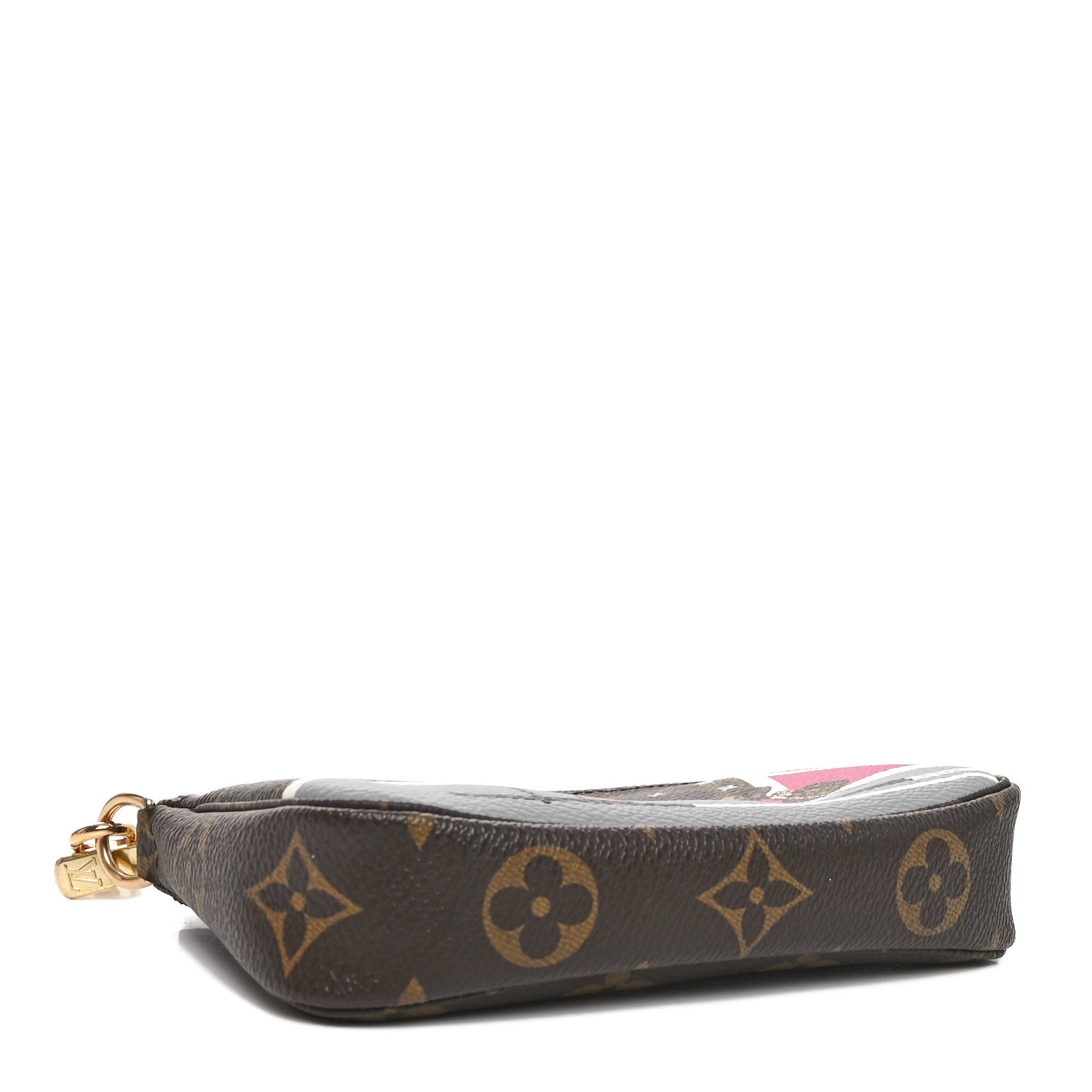 Louis Vuitton Monogram 2018 Christmas Animation Mini Bears Pochette Accessories 4 of 10