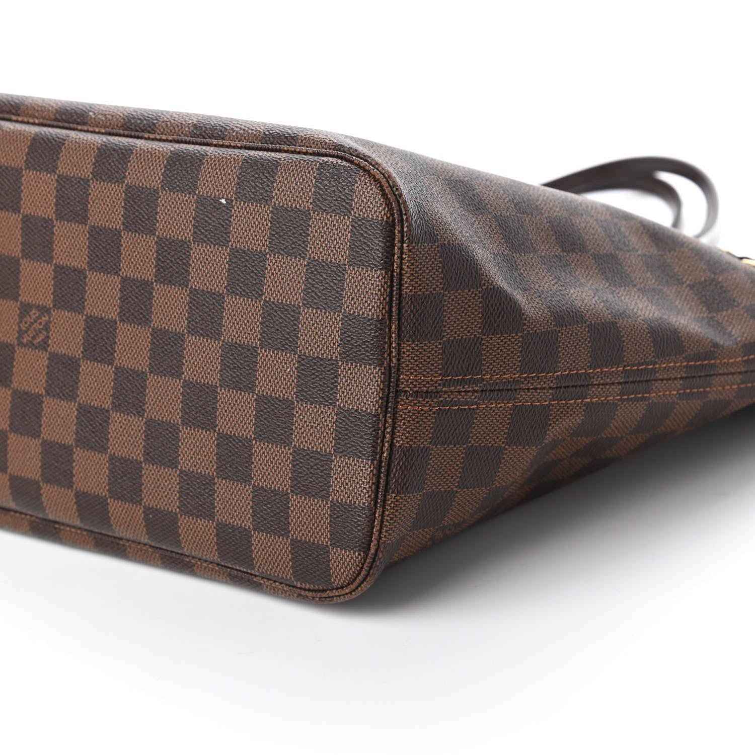 Louis Vuitton Damier Ebene Neo Neverfull MM Rose Ballerine 7 of 10