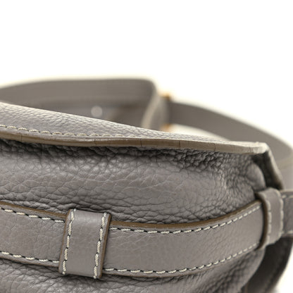 Chloe Calfskin Mini Marcie Round Crossbody Bag Cashmere Grey 16 of 17