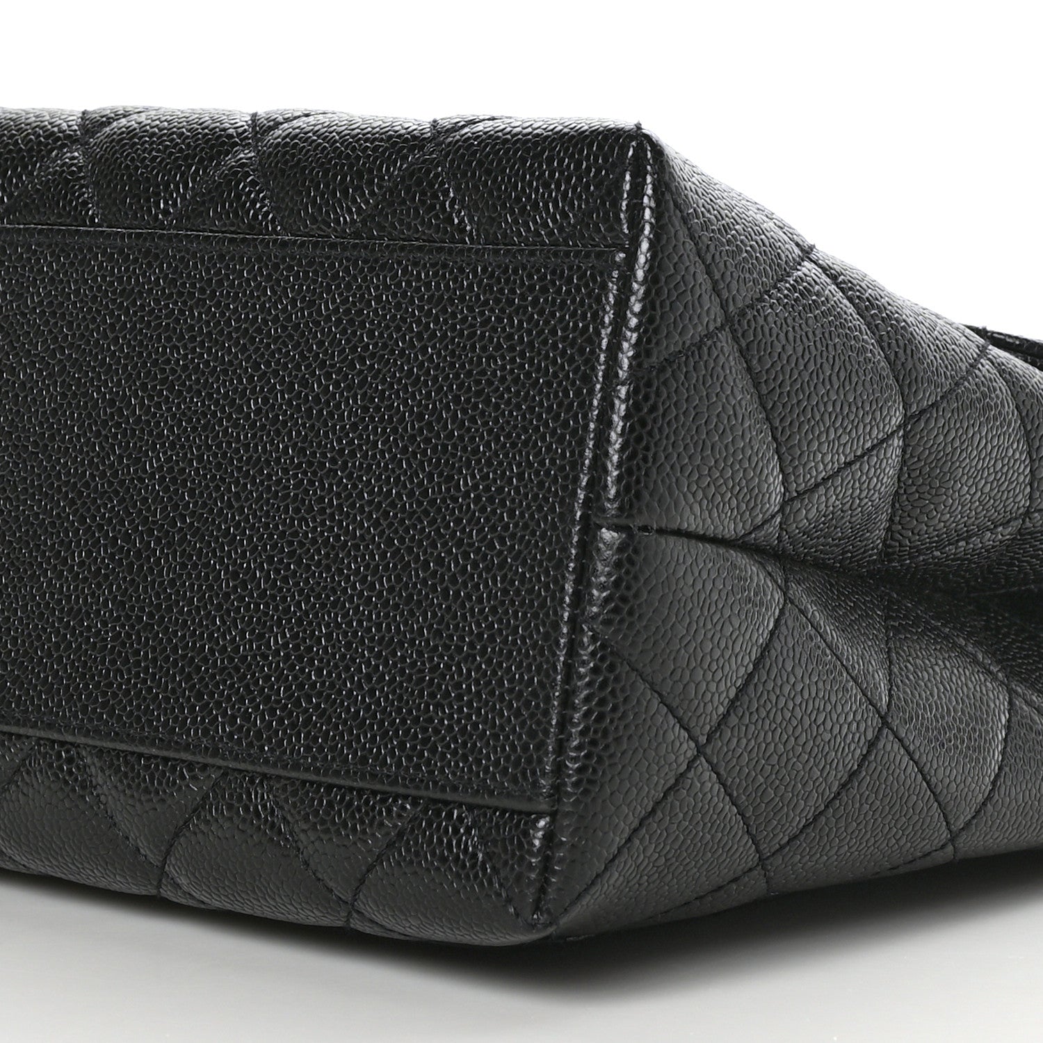 Chanel Caviar Quilted Jumbo Kelly Flap Black 9 of 9