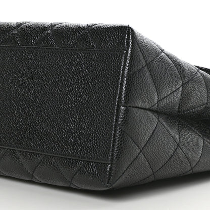 Chanel Caviar Quilted Jumbo Kelly Flap Black 9 of 9