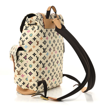 Louis Vuitton X TYLER THE CREATOR Monogram Craggy Christopher MM Backpack Vanilla 3 of 9