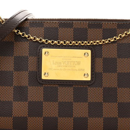 Louis Vuitton Damier Ebene Eva Clutch 7 of 9