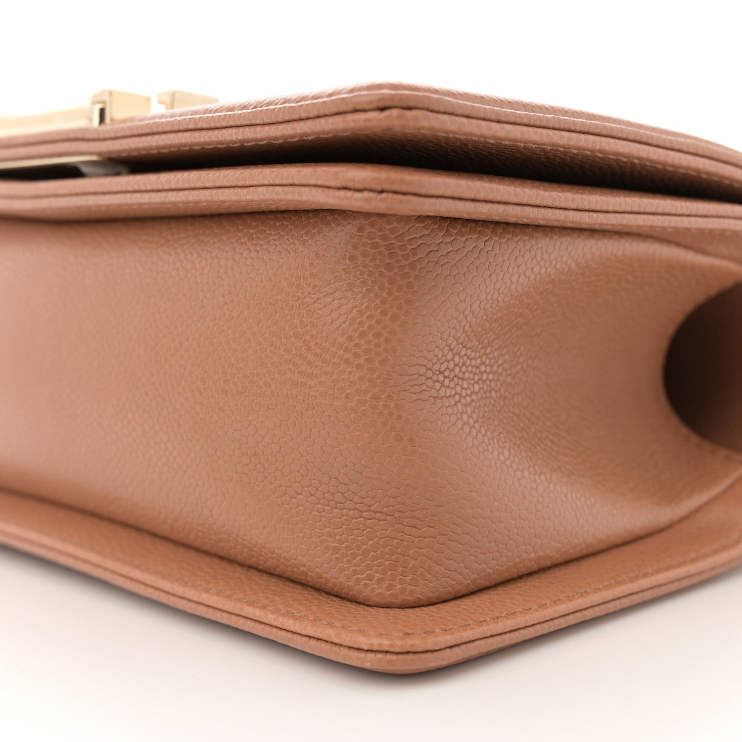 Chanel Caviar Quilted Small Boy Flap Brown 10 of 10