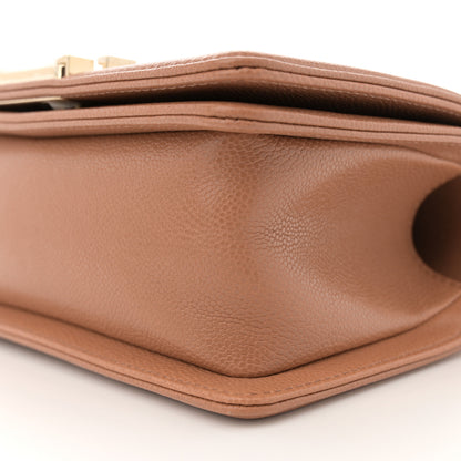 Chanel Caviar Quilted Small Boy Flap Brown 10 of 10